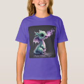 T-shirt Océan Aquatic-Mer Dragon Blown Smoke Kids (Devant)