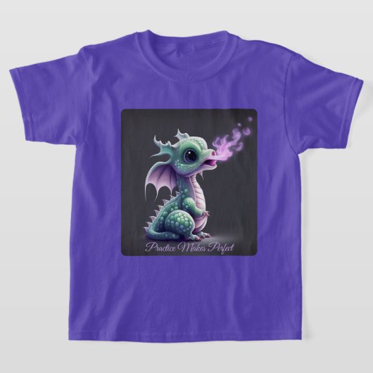 T-shirt Océan Aquatic-Mer Dragon Blown Smoke Kids (Poser)