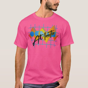 T-shirt Océan Atlantique Vintage 80s OP Parody