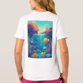 T-shirt "Ocean Ballet : Fish in Motion" (Dos)