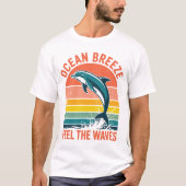 T-shirt Ocean Breeze Oval Tee (Devant)