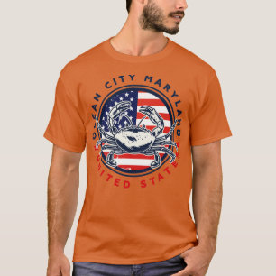 T-shirt Ocean City Maryland États-Unis