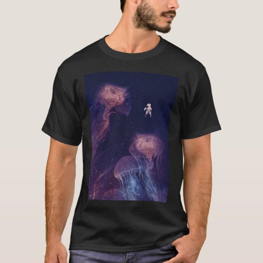 T-shirt Océan d'espace (Devant)