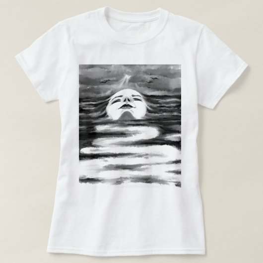 T-shirt Ocean Face (Design devant)