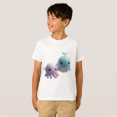 T-shirt Ocean Friends 3D (Devant entier)