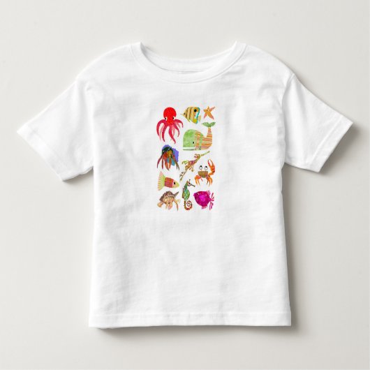 T-shirt Ocean Friends, Crabe et Octopus (Devant)