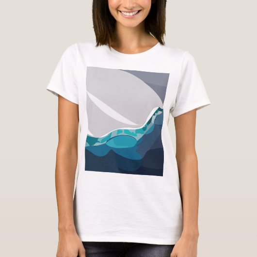T-shirt Océan Iceberg (Devant)