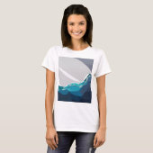 T-shirt Océan Iceberg (Devant entier)
