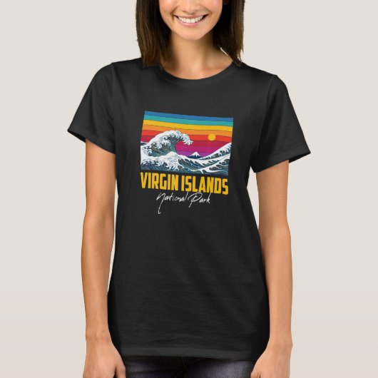 T-shirt Ocean National Park Virgin Islands St. John Sailor (Devant)