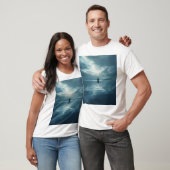 T-shirt 🌊 Ocean of Stillness: Nirvana Beyond Turbulence (Unisexe)