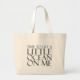 T-SHIRT Ocean On me Grote Tote Bag