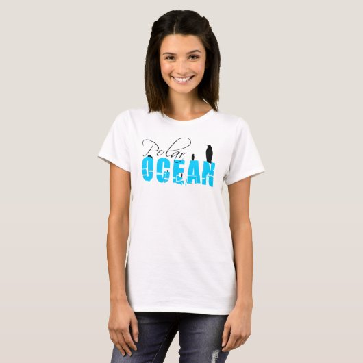 T-shirt Océan polaire (Devant entier)