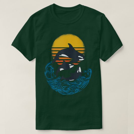 T-shirt Ocean Wildlife Orcas Killer Whale Débardeur de req (Design devant)