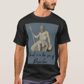 T-shirt océanique Poseidon (Devant)