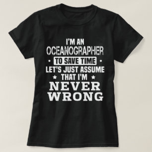 T-shirt Océanographe