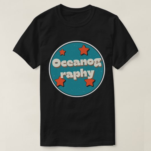 T-shirt Océanographie (Design devant)