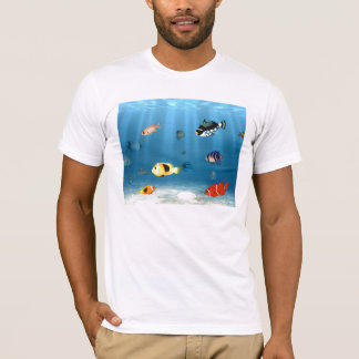 T-shirt Océans des poissons