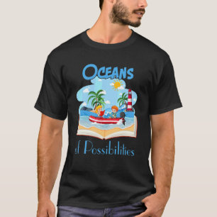 T-shirt Océans Des Possibilités Lecture Été 2022 Bibliothè