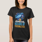 T-shirt Océans Des Possibilités Lecture Été 2022 Bibliothè (Devant)