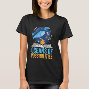 T-shirt Océans Des Possibilités Lecture Été 2022 Bibliothè