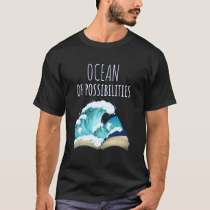 T-shirt Océans Des Possibilités Lecture Été 2022 Bibliothè