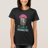 T-shirt Océans Des Possibilités Lecture Été Jellyfish 2 (Devant)
