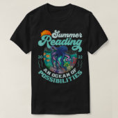 T-shirt Océans des possibilités Prix de lecture d'été Octo (Design devant)