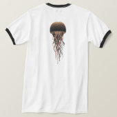 T-Shirt Ocean's Grace : Jellyfish Minimalist Tee (Design dos)