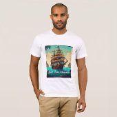T-shirt Ocean's Majesty : Voyagez dans l'aventure (Devant entier)