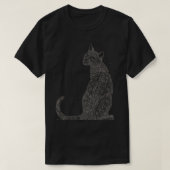 T-shirt Ocicat Tabby Chat (Design devant)