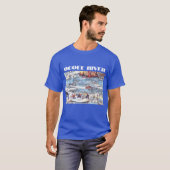 T-shirt Ocoee River Tennessee Peinture de rafting en eau v (Devant entier)