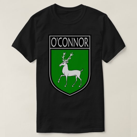 T-shirt OConnor de clan irlandais (Design devant)