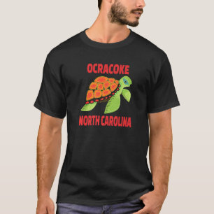 T-shirt Ocracoke Caroline du Nord Tortue de mer