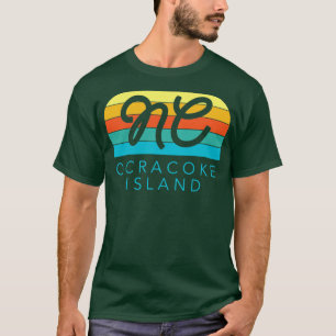T-shirt Ocracoke Island Sunrise Summer Vacances en NC
