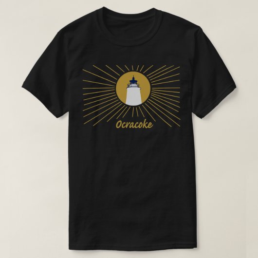 T-shirt Ocracoke Sun Rays (Design devant)