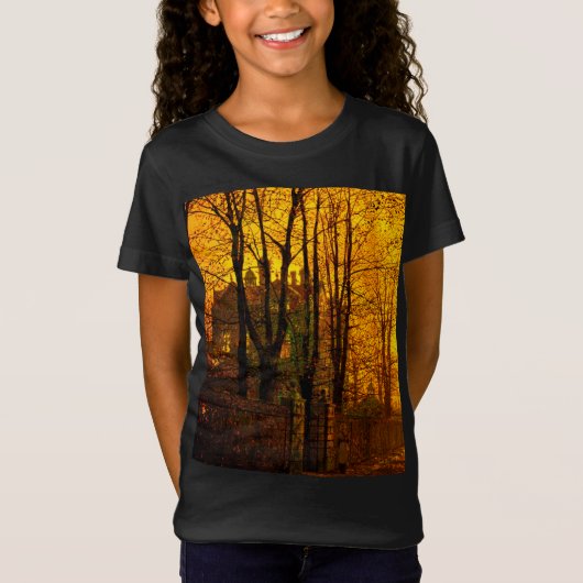 T-Shirt Octobre Afterglow John Atkinson Grimshaw (Devant)