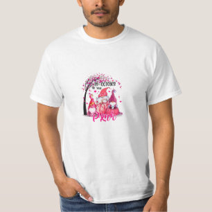 T-shirt Octobre Nous Portons Des Gnomes Roses