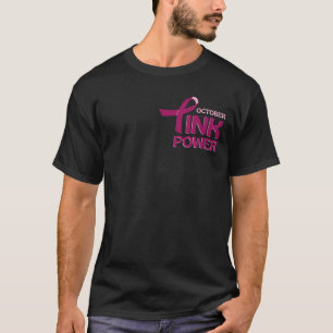 T-shirt Octobre Pink Power