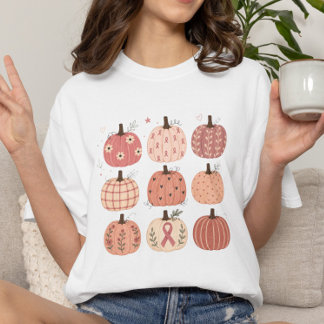 T-shirt Octobre rose pour la sensibilisation au cancer du