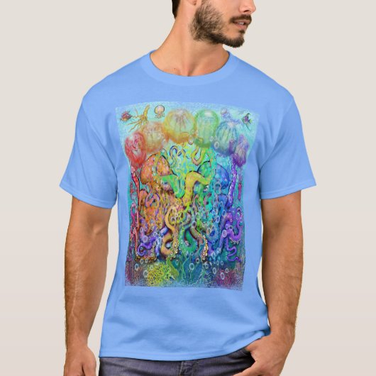 T-shirt octopi (Devant)