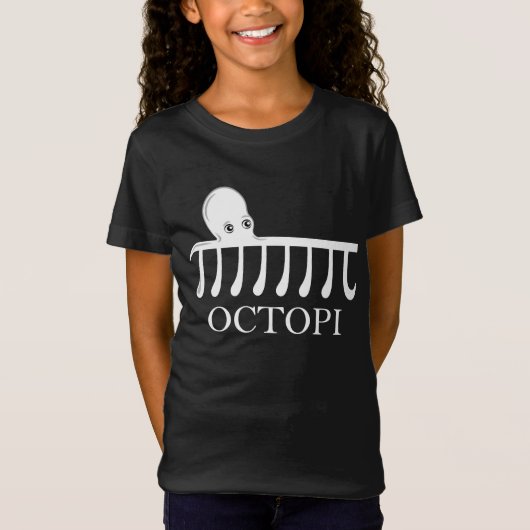T-Shirt Octopi - Funny Pi Octopus Math (Devant)