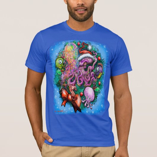 T-shirt octopus (Devant)