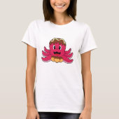 T-shirt Octopus avec gâteau (Devant)