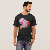 T-shirt Octopus avec Rocket (Devant entier)