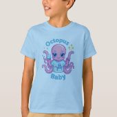 T-shirt Octopus Baby garçon (Devant)