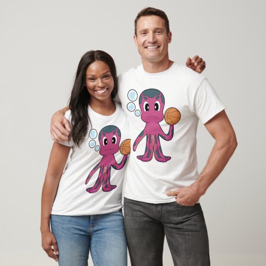 T-shirt Octopus Basketball player Basketball Sports (Unisexe)