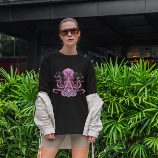 T-shirt Octopus Chakras
