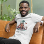 T-shirt Octopus Christmas Joy, coutume