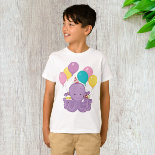 T-shirt Octopus d'anniversaire