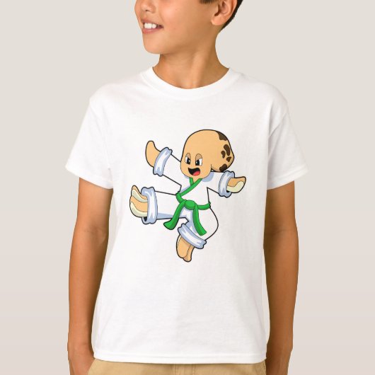 T-shirt Octopus dans les arts martiaux Karate (Devant)